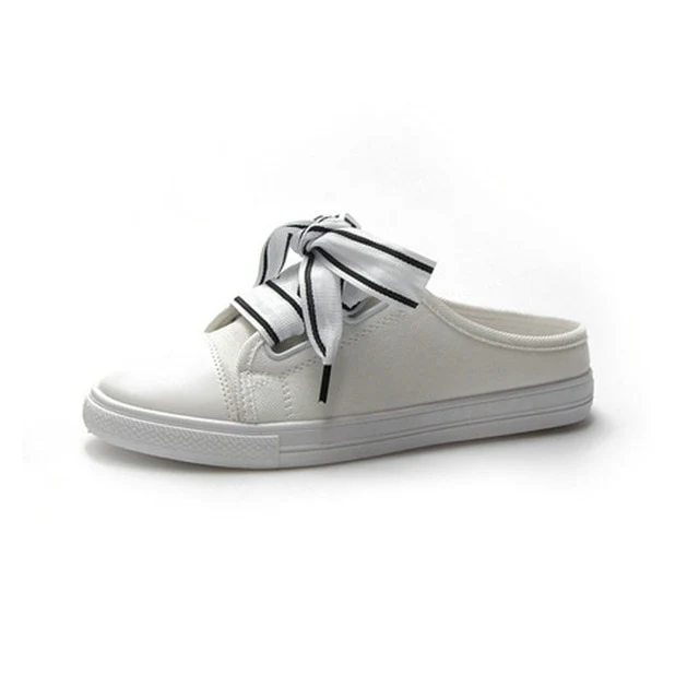 Casual Slipony Shoes Women Canvas Sneakers - Image 4