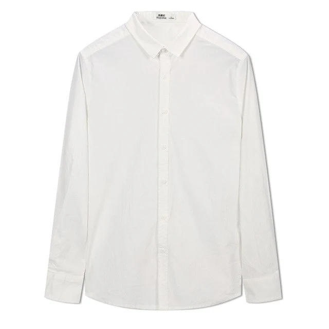 Enjeolon brand solid shirt Men - Image 4